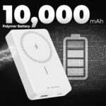 ZEBRONICS MW 70 Wirelesss Power Bank 10000mAh Fast Charging - Image 5