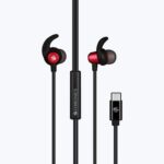 Zebronics Zeb Buds C Type C Rphones With Volume Control Wired Headset Red
