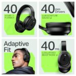 Boat Rockerz Trendz Wireless Headphone (Black Sabre) - Image 2