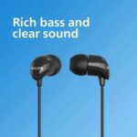 Philips TAE2146BK in-Ear Wired Headphones with USB-C Plug - Image 4