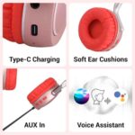 Zebronics Zeb-Duke 2 Red Wireless Headphone with 60hr Playtime - Image 6