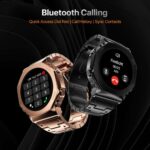 Fire-Boltt Obsidian 33.5mm (1.3 inch) AMOLED, Bluetooth Calling, Stainless Steel Design Smartwatch - Image 5