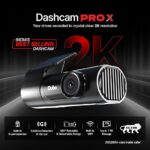 Qubo Dashcam Pro X (2026 Edition) | 2K Resolution | Doubles up as in-Cabin Camera | NightPulse Vision | Wide FOV | Supercapacitor | Built in Wi-Fi, Mic | Up to 1TB Storage | Built for Indian Roads - Image 2